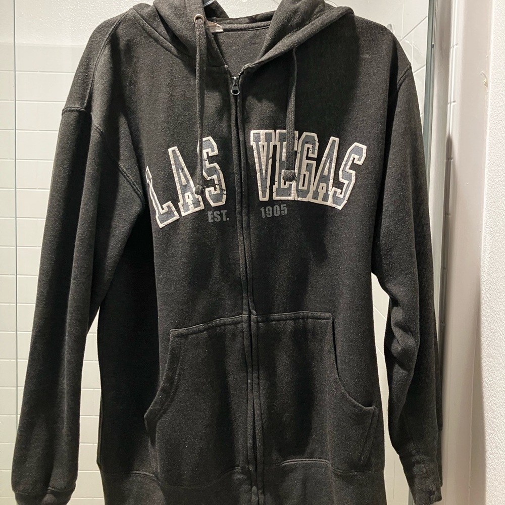Grey Las Vegas Hoodie